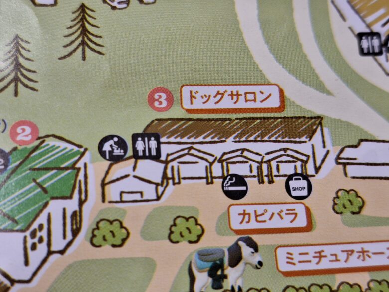 ドッグサロンの向かって左には、あがり座敷がある